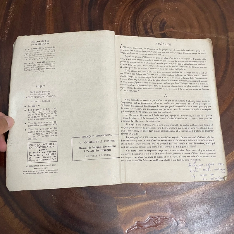 cours de Langue et de Civilisation Françaises I - G. MAUGER - 1967  448733