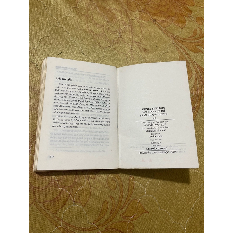 Bầu trời sụp đổ- Sidney Sheldon 2001 470477
