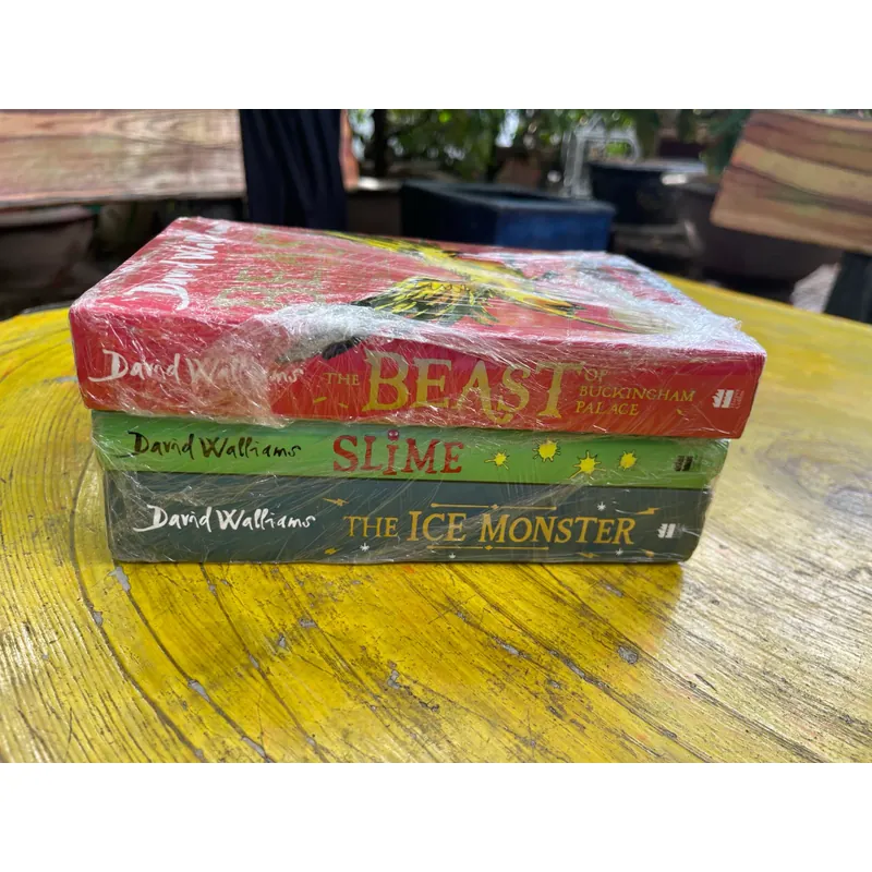 COMBO DAVID WALLIAMS- THE BEAST OF BUCKINGHAM PALACE- SLIME- THE ICE MONSTER 553543