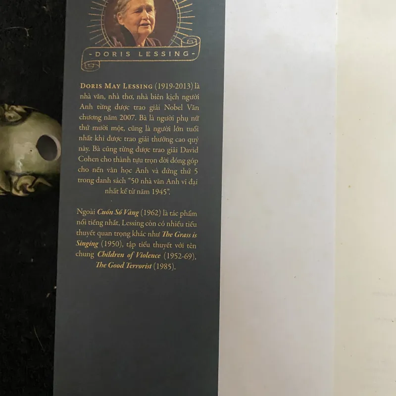 Cuốn Sổ Vàng của nữ văn sĩ Doris Lessing 1030258