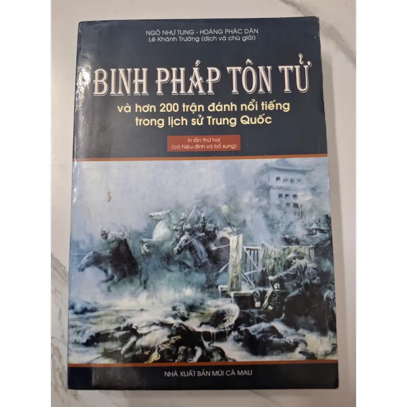 Binh Pháp Tôn Tử – Ngô Như Tung, Hoàng Phác Dân (chủ biên), Lê Khánh Trường (dịch) 642494