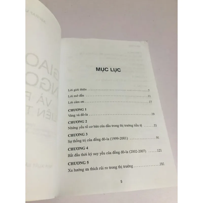 GIAO DỊCH NGOẠI HỐI VÀ PHÂN TÍCH LIÊN THỊ TRƯỜNG  760023