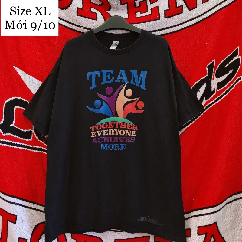 Áo phông mỹ đen size XL (75kg-dưới 100kg) 994189