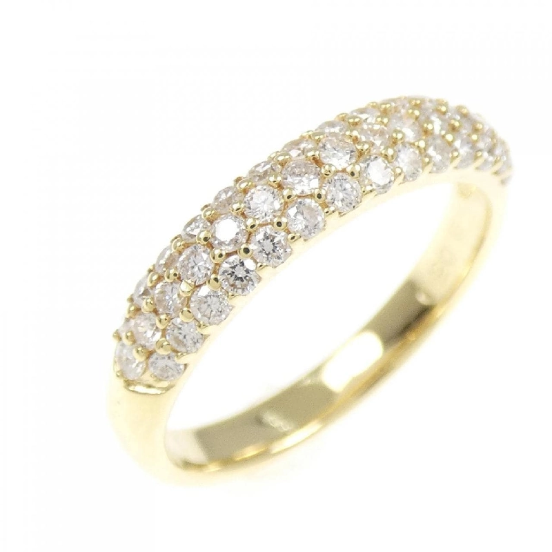 Nhẫn kim cương Pavé K18YG 0.50CT 672327