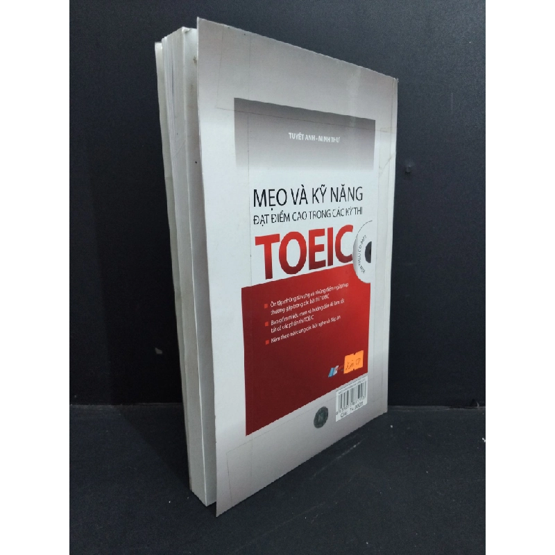 Mẹo và kỹ năng đạt điểm cao trong các kỳ thi toeic (kèm CD) mới 80% ố nhẹ 2013 HCM2811 Tuyết Anh - Minh Thư HỌC NGOẠI NGỮ 353535