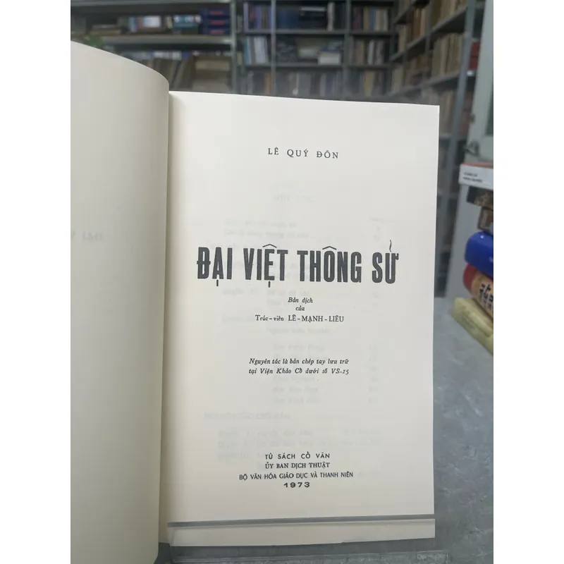 ĐẠI VIỆT THÔNG SỬ - LÊ QUÝ ĐÔN 727494