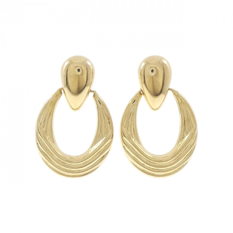 K18YG Bông tai - Hàng hiệu Authentic 871017