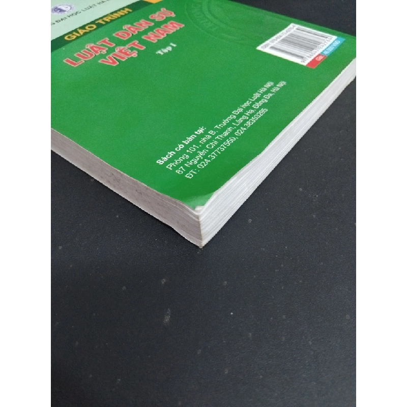 Giáo trình luật dân sự Việt nam tập 1 mới 80% ố 2020 HCM2811 GIÁO TRÌNH, CHUYÊN MÔN 353510