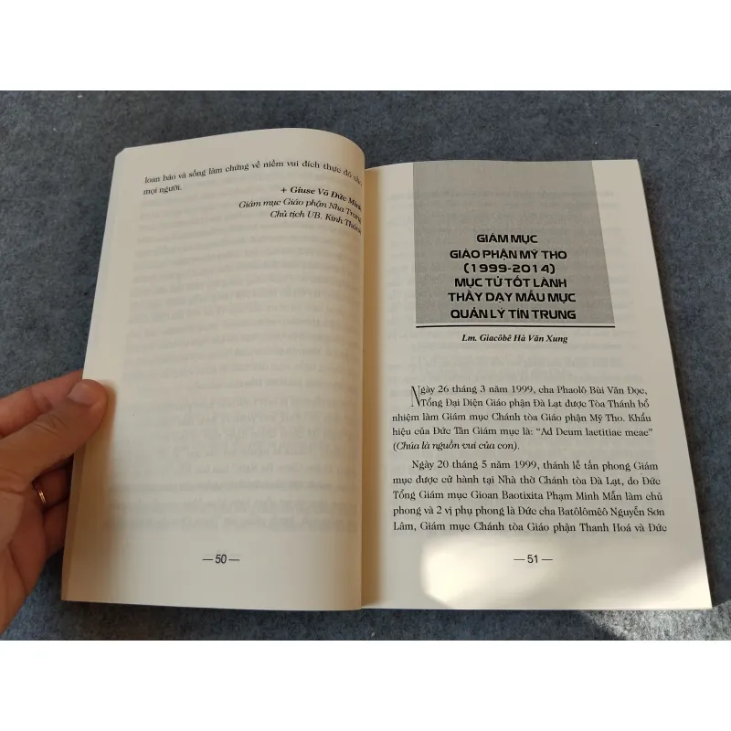 ĐỨC TỔNG GIÁM MỤC PHAOLÔ BÙI VĂN ĐỌC. CON NGƯỜI VÀ DI SẢN 717954