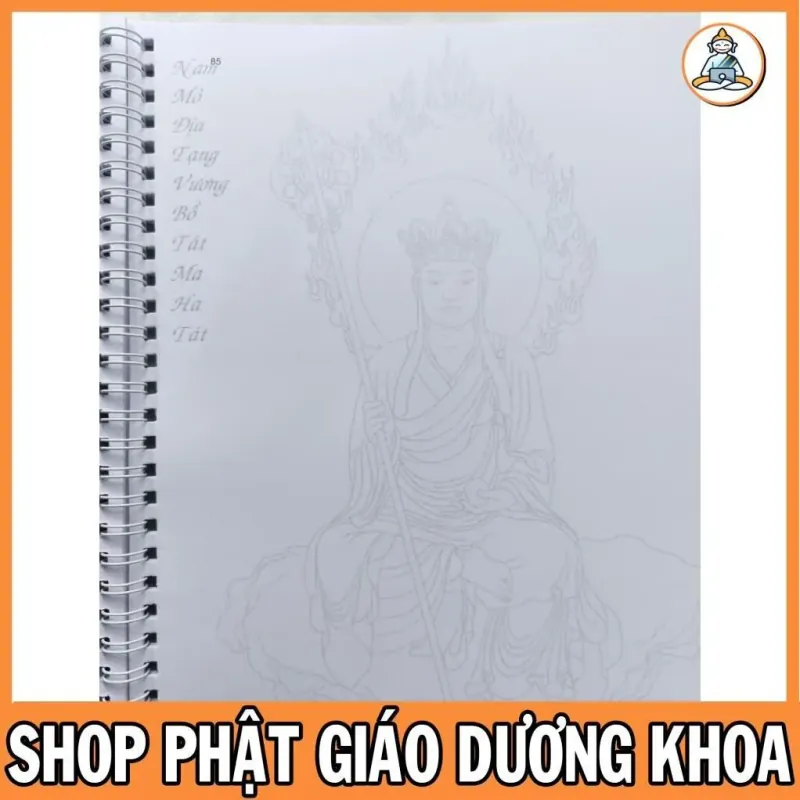 COMBO 3 QUYỂN VỞ TÔ TRANH A DI ĐÀ + ĐỊA TẠNG + QUAN ÂM CHỮ MỜ (TẶNG KÈM VIẾT) 781007