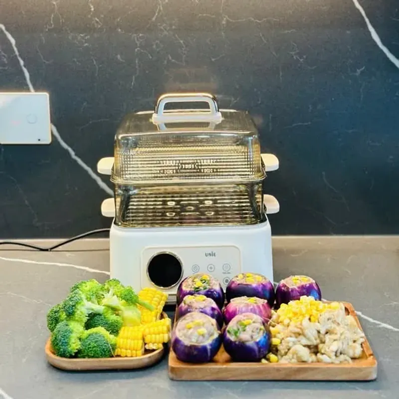 🍲 UNIE UE668 – Nồi lẩu hấp dung tích lớn 10L cho cả gia đình 735106
