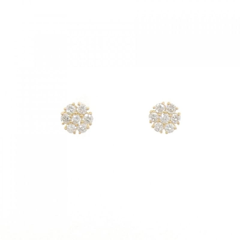 K18YG Bông tai kim cương 0.30CT - Hàng hiệu Chính hãng 865516