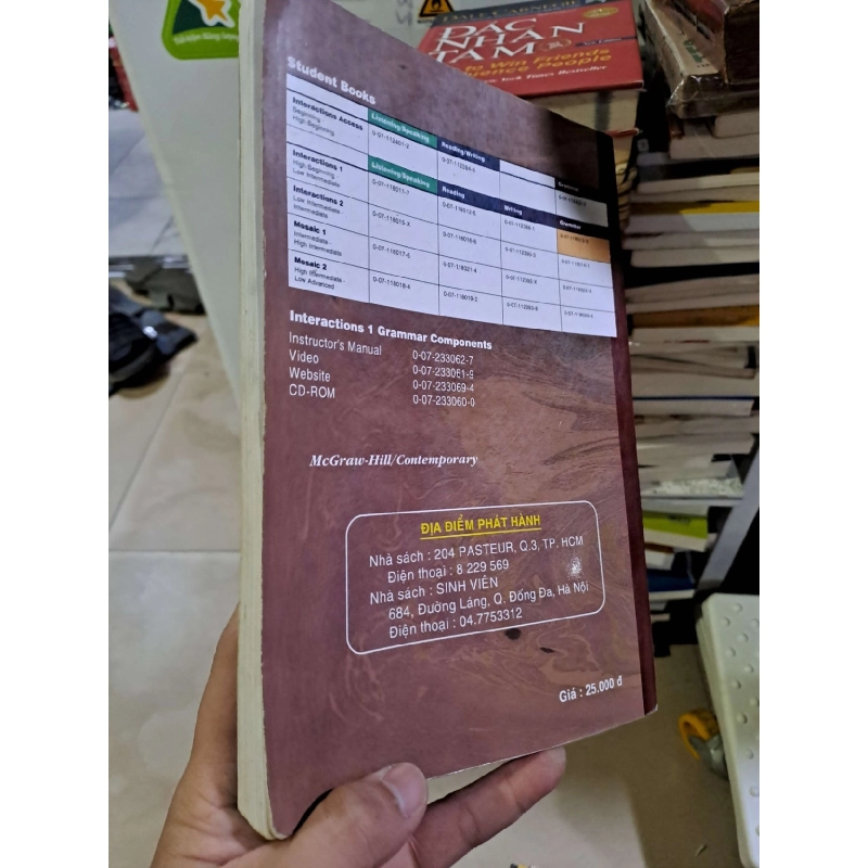 interactions 1 Grammar mới 80% 2004 có viết chì và mực ít HỌC NGOẠI NGỮ HCM2908 919711