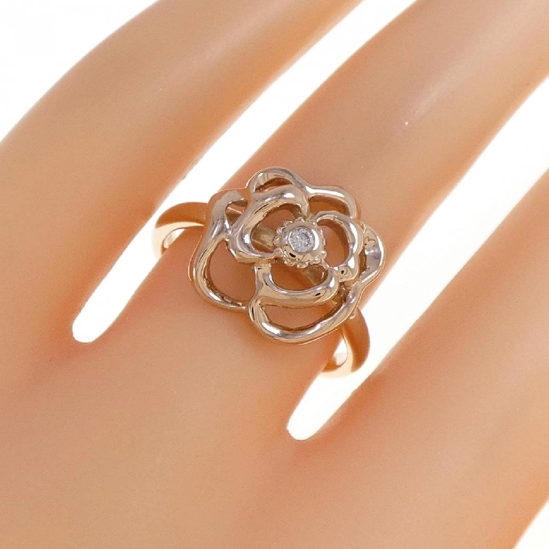 Nhẫn kim cương K18PG hồng 671393