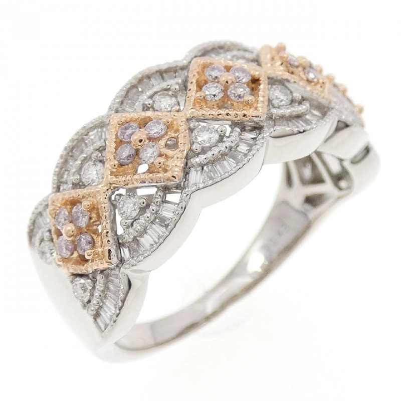 Nhẫn kim cương K18YG/K18PG 0.43CT - Hàng hiệu Authentic 855033