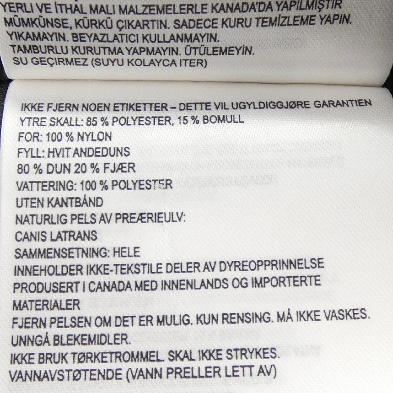 Canada Goose 2603JL BRONTE Áo khoác lông vũ - Hàng hiệu Chính hãng 811876