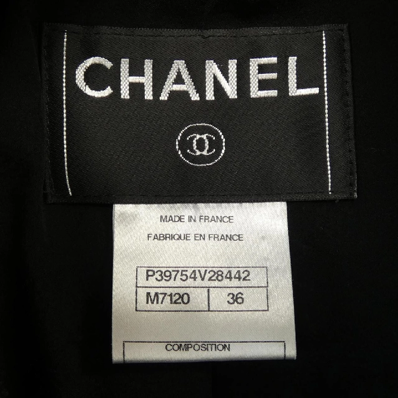 Áo khoác không cổ CHANEL P39754V28442 - Hàng hiệu Authentic 822056