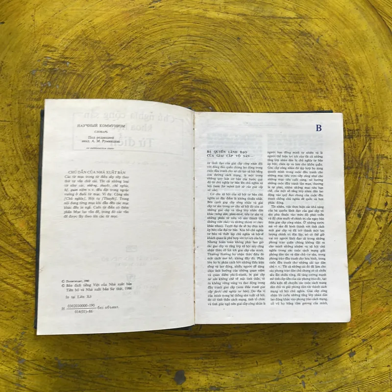 CHỦ NGHĨA CỘNG SẢN KHOA HỌC TỪ ĐIỂN 937494