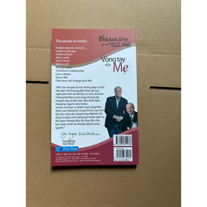 Hạt giống tâm hồn - chicken soup and soul - vòng tay của mẹ (song ngữ) 712328