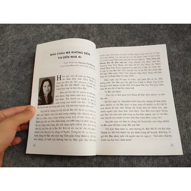 NHỮNG BÀI ĐOẠT GIẢI TẠI HỘI THI "KỂ CHUYỆN VỀ TẤM GƯƠNG ĐẠO ĐỨC HỒ CHÍ MINH" 697792