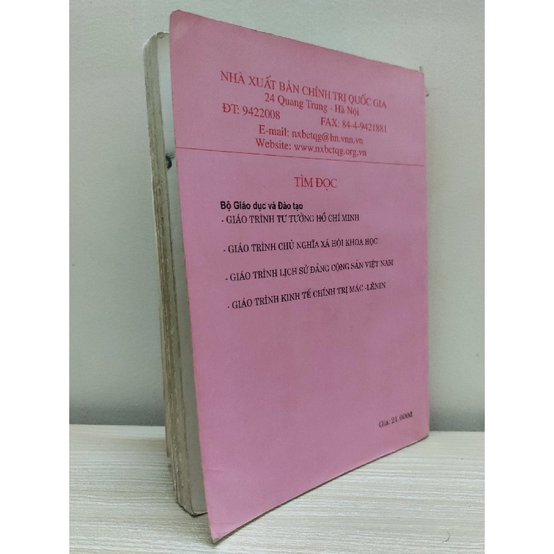 [Phiên Chợ Sách Cũ] Giáo Trình Triết Học Mác - Lênin (2006) - Bộ Giác Dục Và Đào Tạo S2101 799900