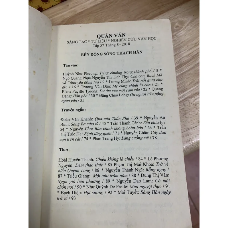 Tạp Chí Quán Văn - Bên Dòng Sông Thạch Hãn 925607