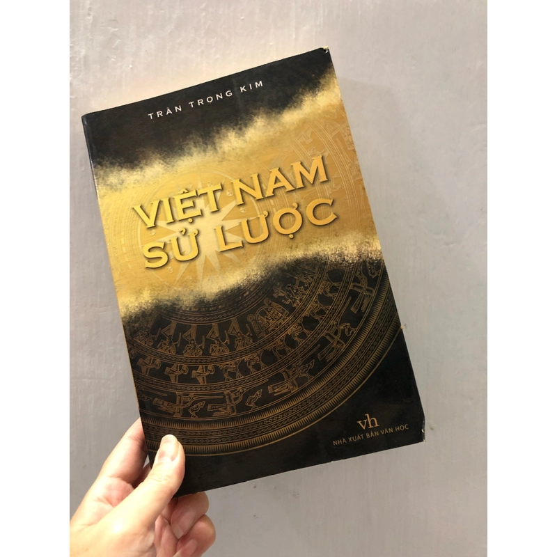 Việt Nam sử lược (2011) - Trần Trọng Kim (in giấy vàng ngà, nhẹ tay) 335287