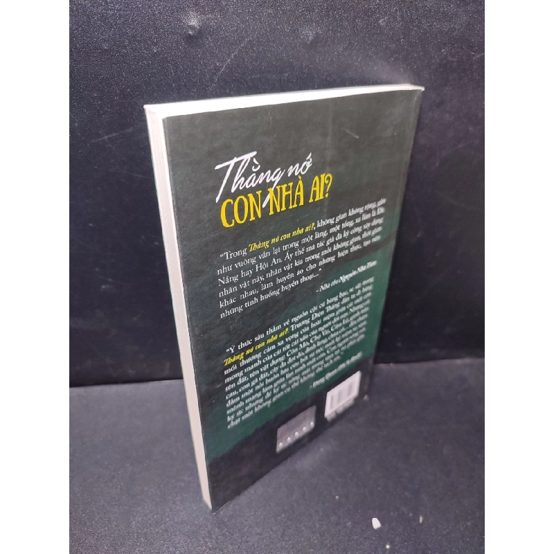 Thằng nớ con nhà ai? Trương Điện Thắng tróc gáy, bẩn bìa mới 90% SBMQ7-2512 truyện ngắn 912992