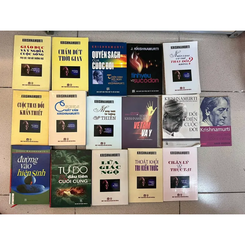16 CUỐN SÁCH CỦA KRISHNAMURTI 1023943