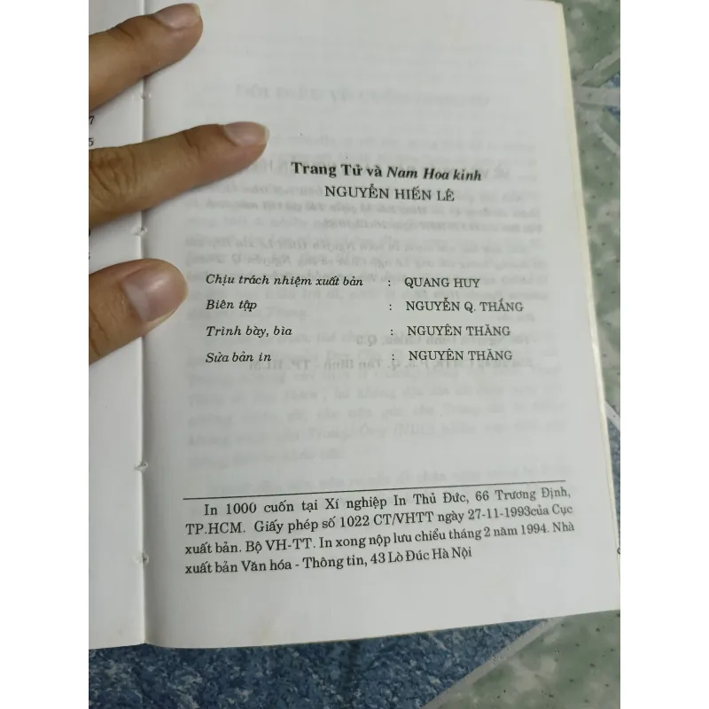 Trang Tử Nam Hoa Kinh - Nguyễn Hiến Lê 568807