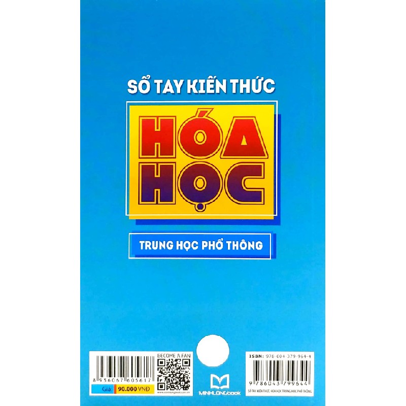 Sổ Tay Kiến Thức Hóa Học Trung Học Phổ Thông - Dương Thị Mai Hiên 146712