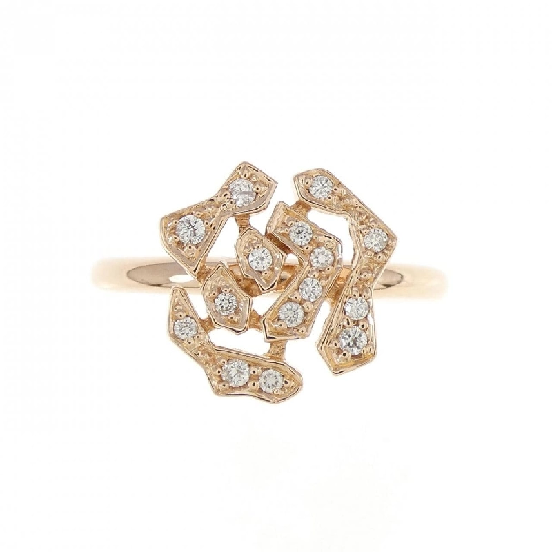 Nhẫn kim cương K18PG hồng 0.10CT 672606