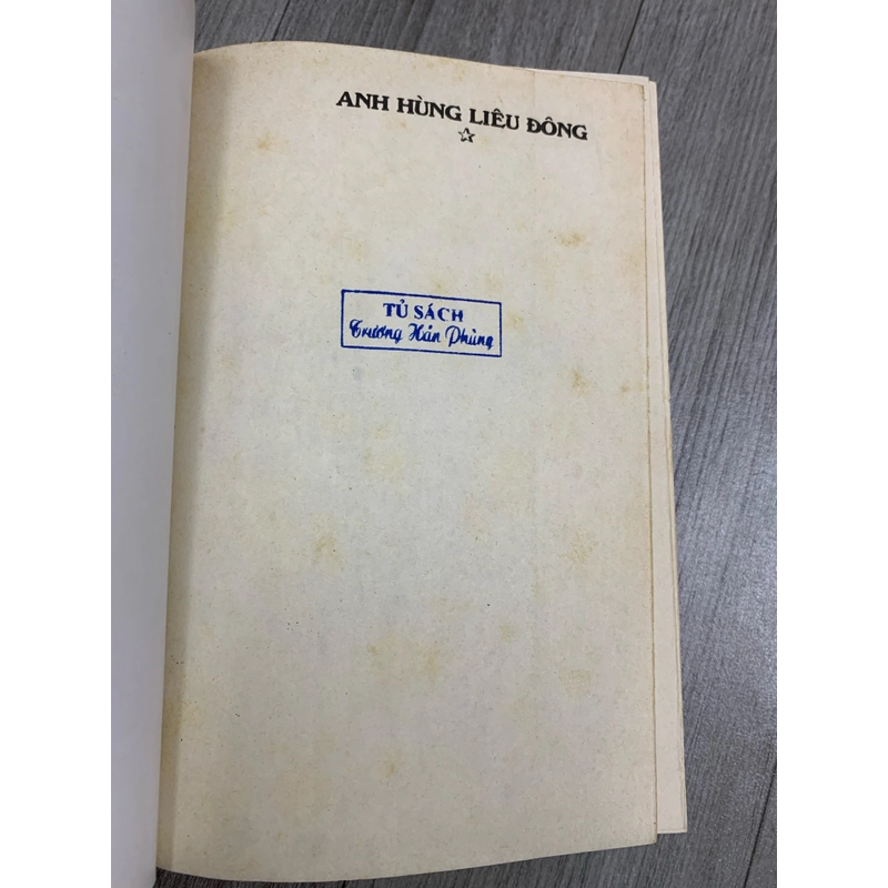 Anh hùng liêu đông. Bộ 3 tập. 4a2 538040
