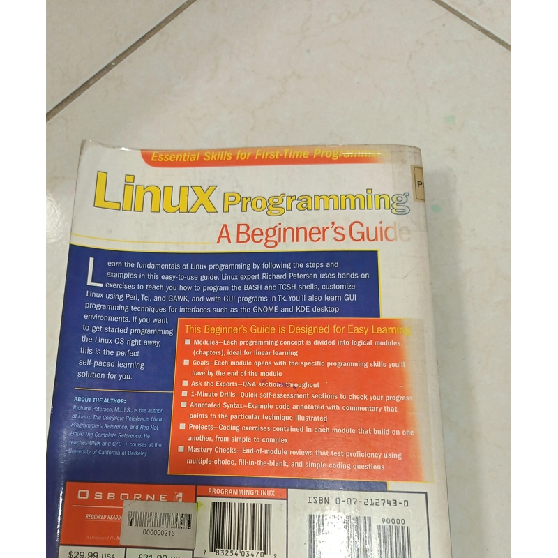 Sách Linux Programming A Beginner's Guide 283704