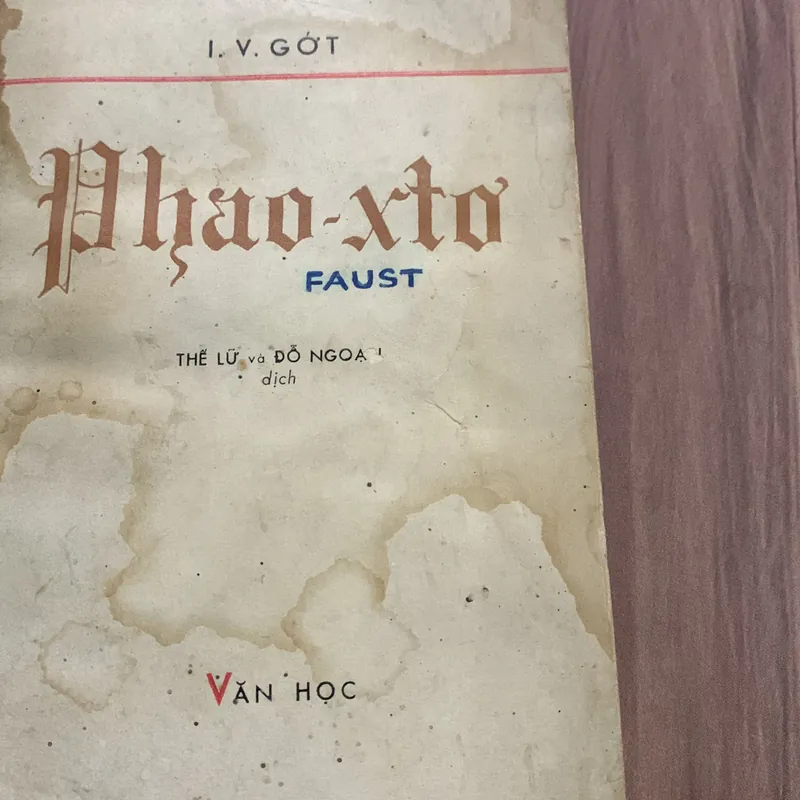 Phaoxto, I.V. Got, Thế Lữ-Đỗ Ngoạn dịch  674744