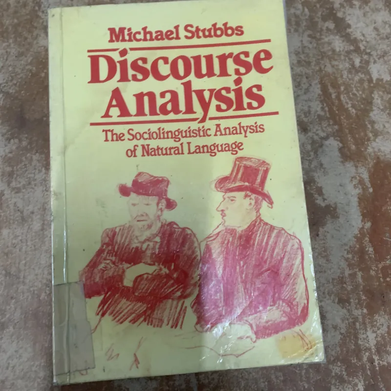 DISCOURSE ANALYSIS - Michael STUBBS 763157
