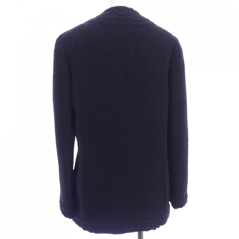 【Mã giảm giá】【Cổ điển】Áo khoác không cổ CHANEL 643125