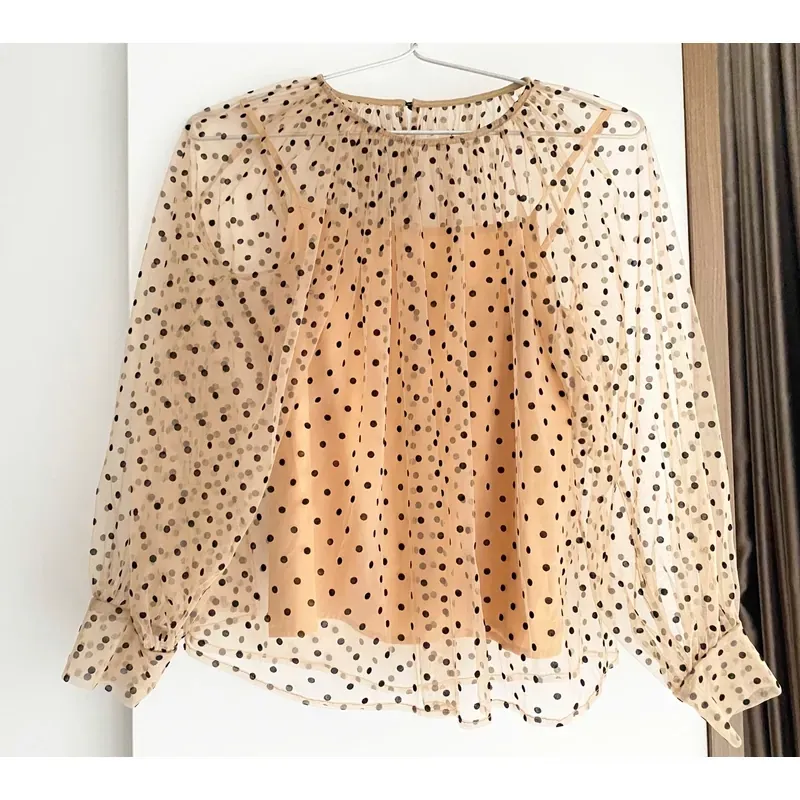 MỚI 99%***[[GIÁ NY 800K]]*VÁY DẠO PHỐ CHẤM BI REN CHÂN LỤA* FREESIZE* TẶNG QUÀ 0Đ FREESHIP 591608