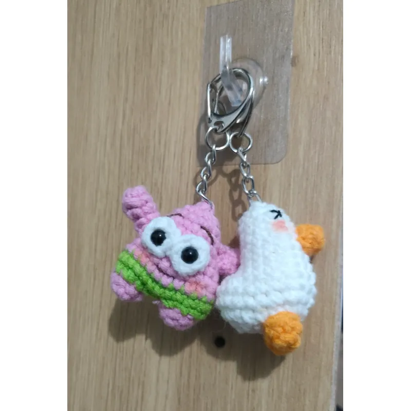 Móc khóa hình vịt ngố 4×3cm (hàng đặt trước) 788623