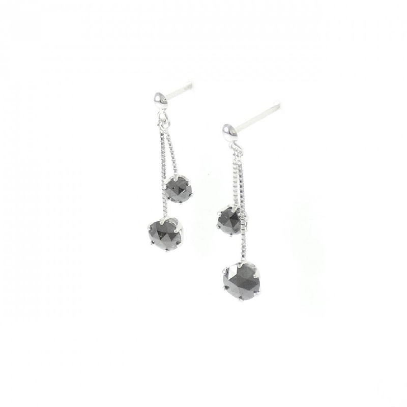 K18WG Bông tai kim cương 1.00CT - Hàng hiệu Chính hãng 868322