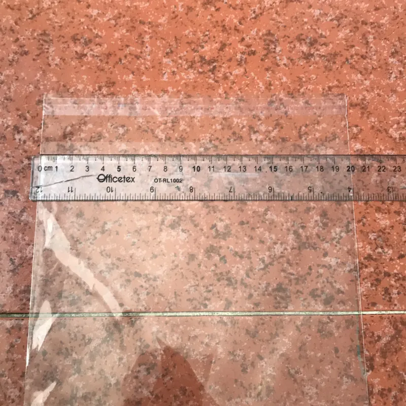Túi opp dán miệng 25 cái size 20 x 29,8cm  573593