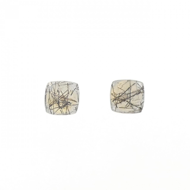 Agat Tourmaline Inquartz Bông Tai - Hàng hiệu Authentic 843518