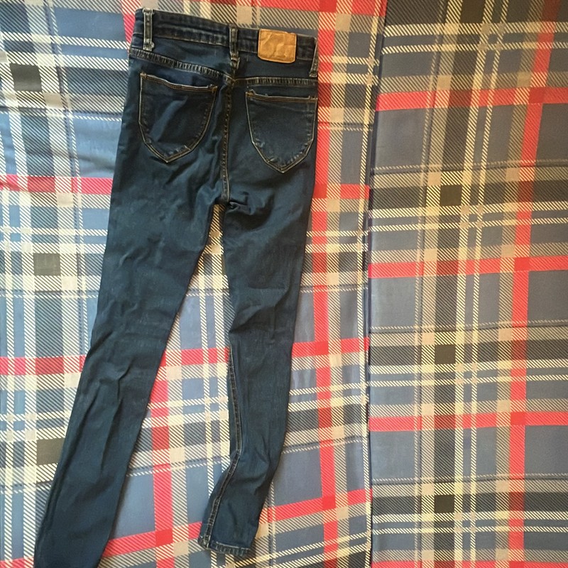 Combo 3 quần bò nữ bó xanh đen 187662