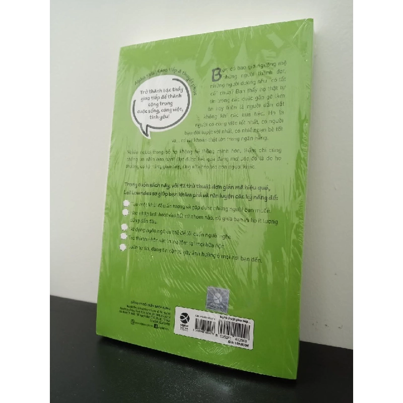 Nghệ Thuật Giao Tiếp Để Thành Công (Tái Bản) Leil Lowndes New 100% HCM.ASB2502 911043