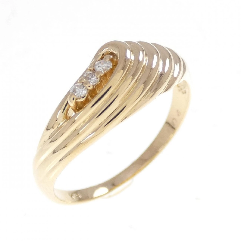 Nhẫn kim cương K18YG 0.04CT - Hàng hiệu Authentic 854790