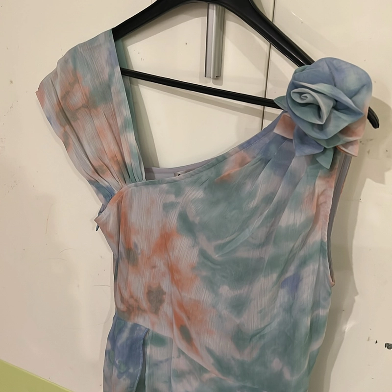 Đầm maxi lệch vai Lamer fashion  507975