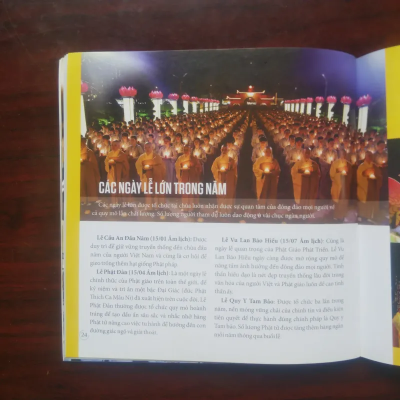 [Sách Ảnh Màu] Đôi Nét Về Chùa Hoằng Pháp (Thích Chân Tính) 972744