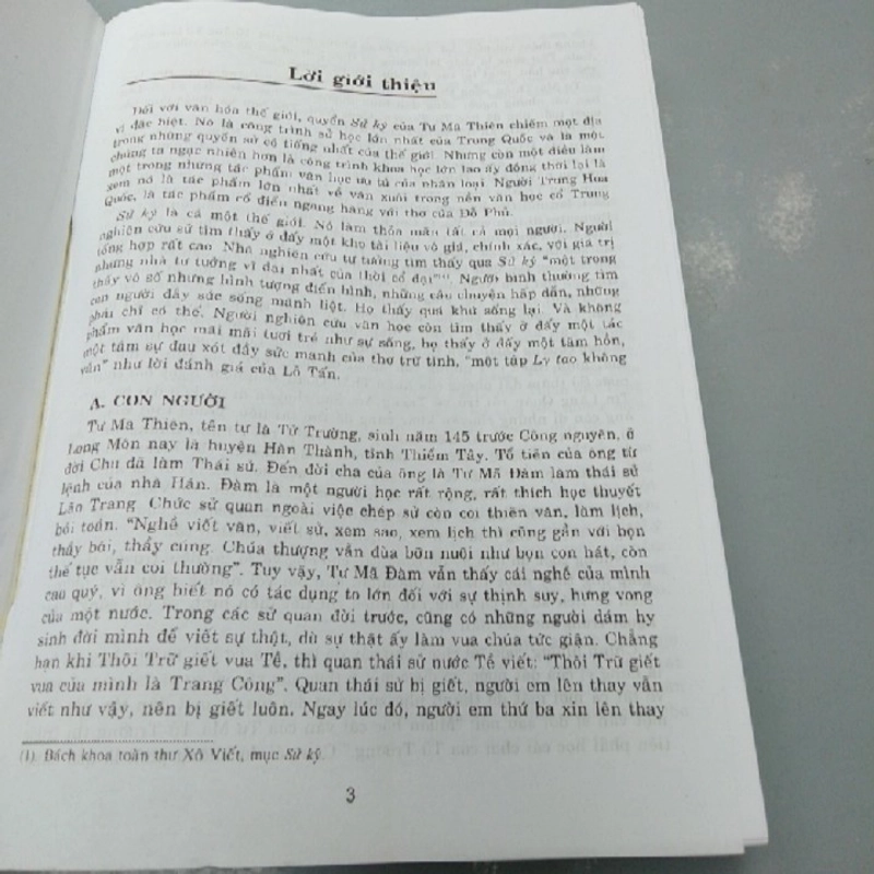 SỬ KÝ TƯ MÃ THIÊN - Phan Ngọc dịch 270429