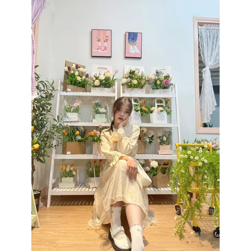 Váy trắng dễ thương 731341