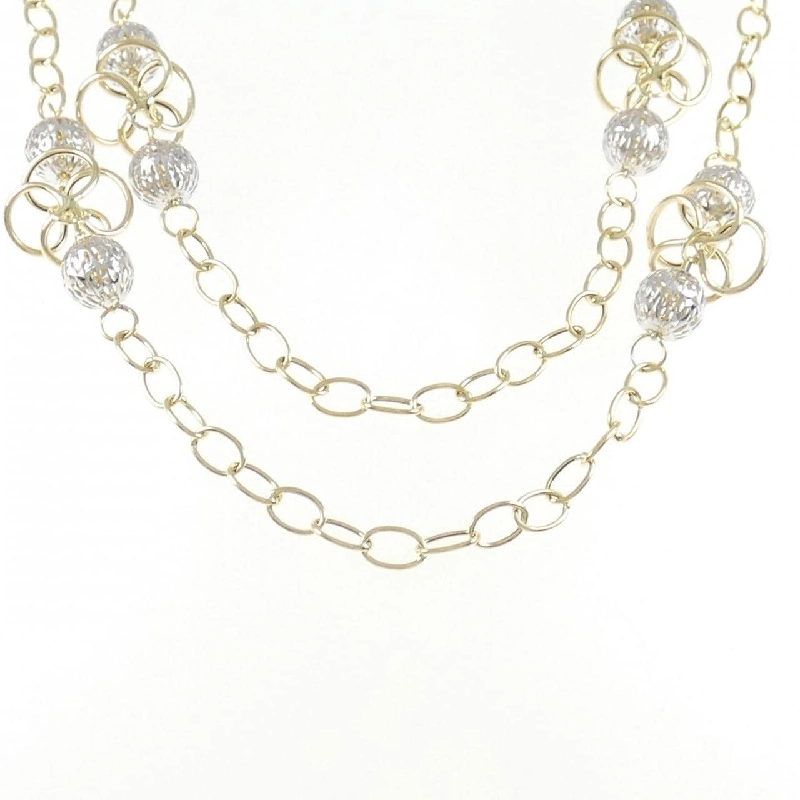 Necklace ウノアエレ 750YG/750WG - Hàng hiệu Authentic 842745